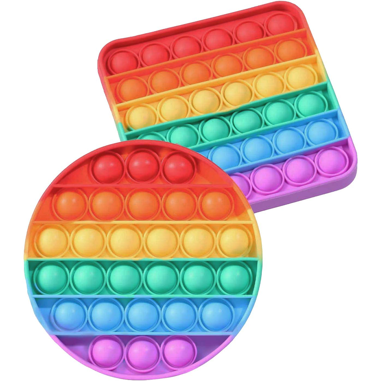HGL Rainbow Push Poppers Toy