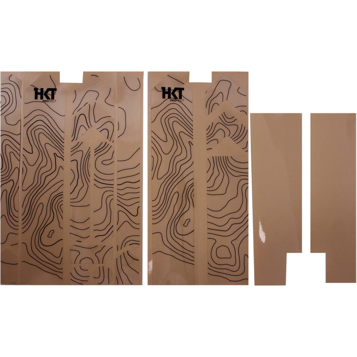 HKT Full Monty Contour Bike Protectors - Black