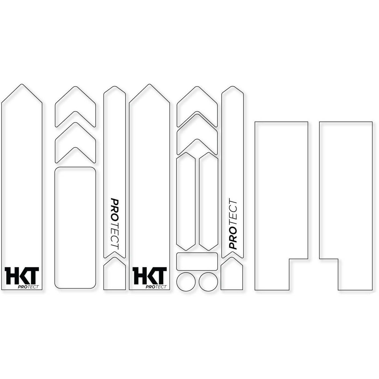 HKT Full Monty Bike Protectors - Camo