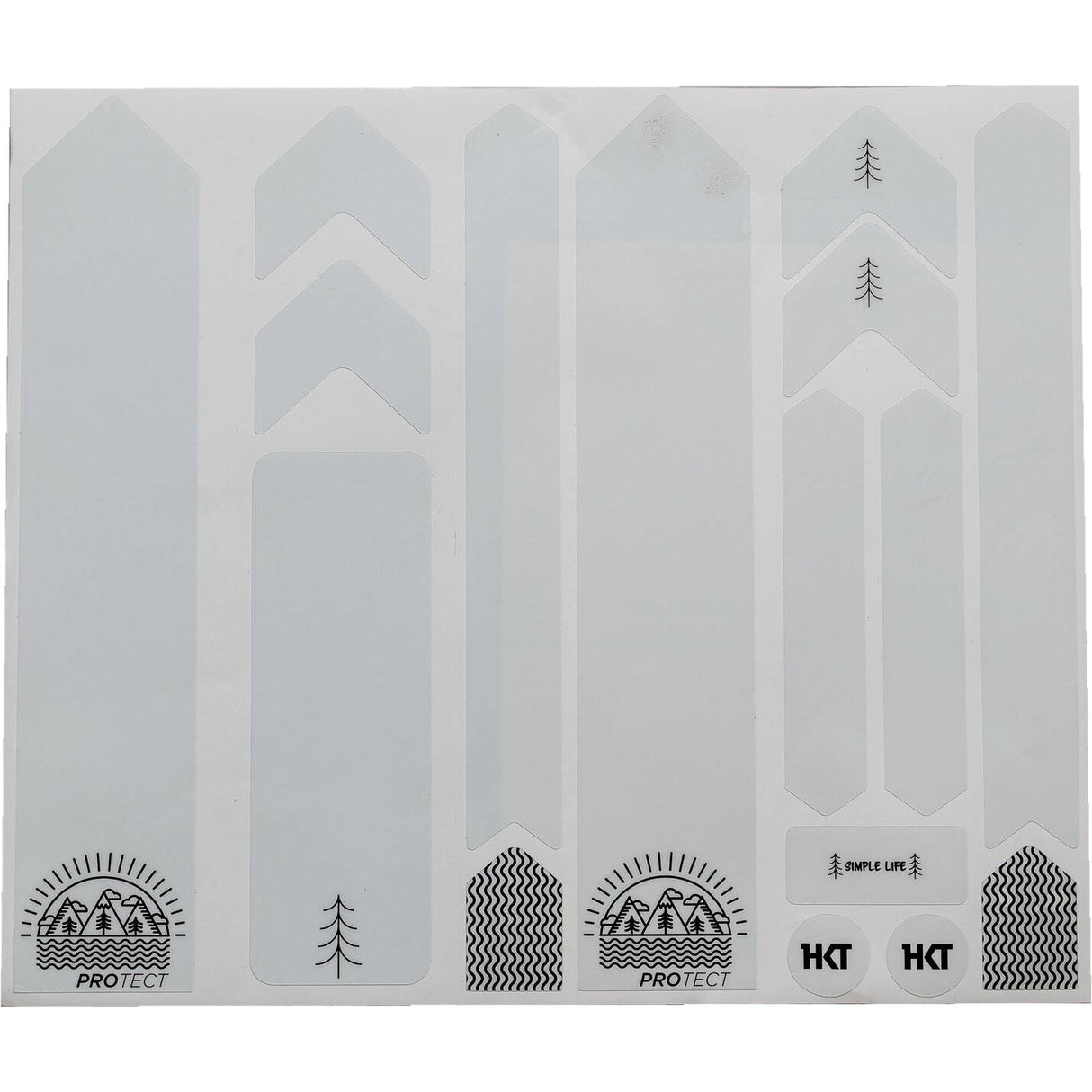 HKT XXL Simple Life Bike Protectors - Black