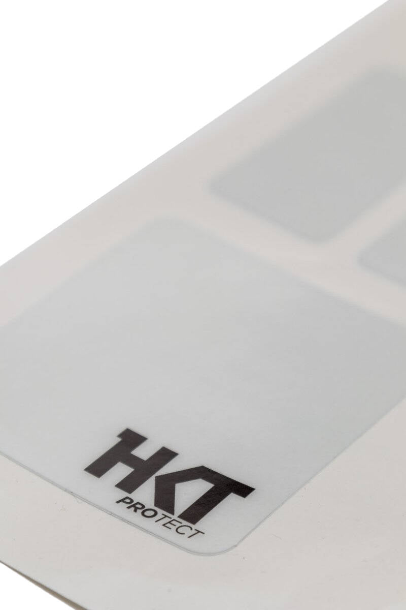 HKT Scratch Patch Bike Protectors - Clear Gloss