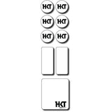 HKT Scratch Patch Bike Protectors - Clear Gloss