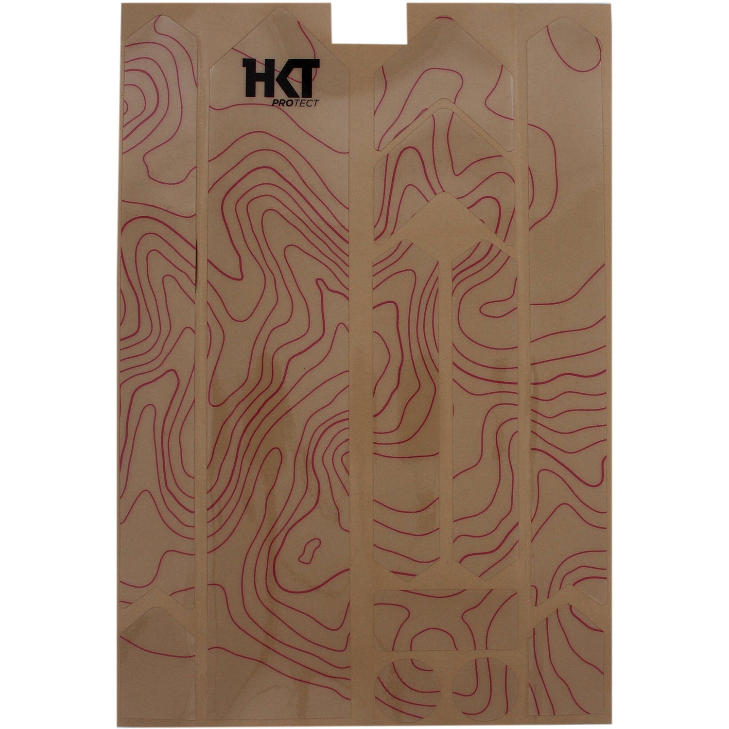 HKT XL Contour Bike Protectors - Electric Pink