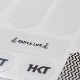 HKT Full Monty Simple Life Bike Protectors - Black