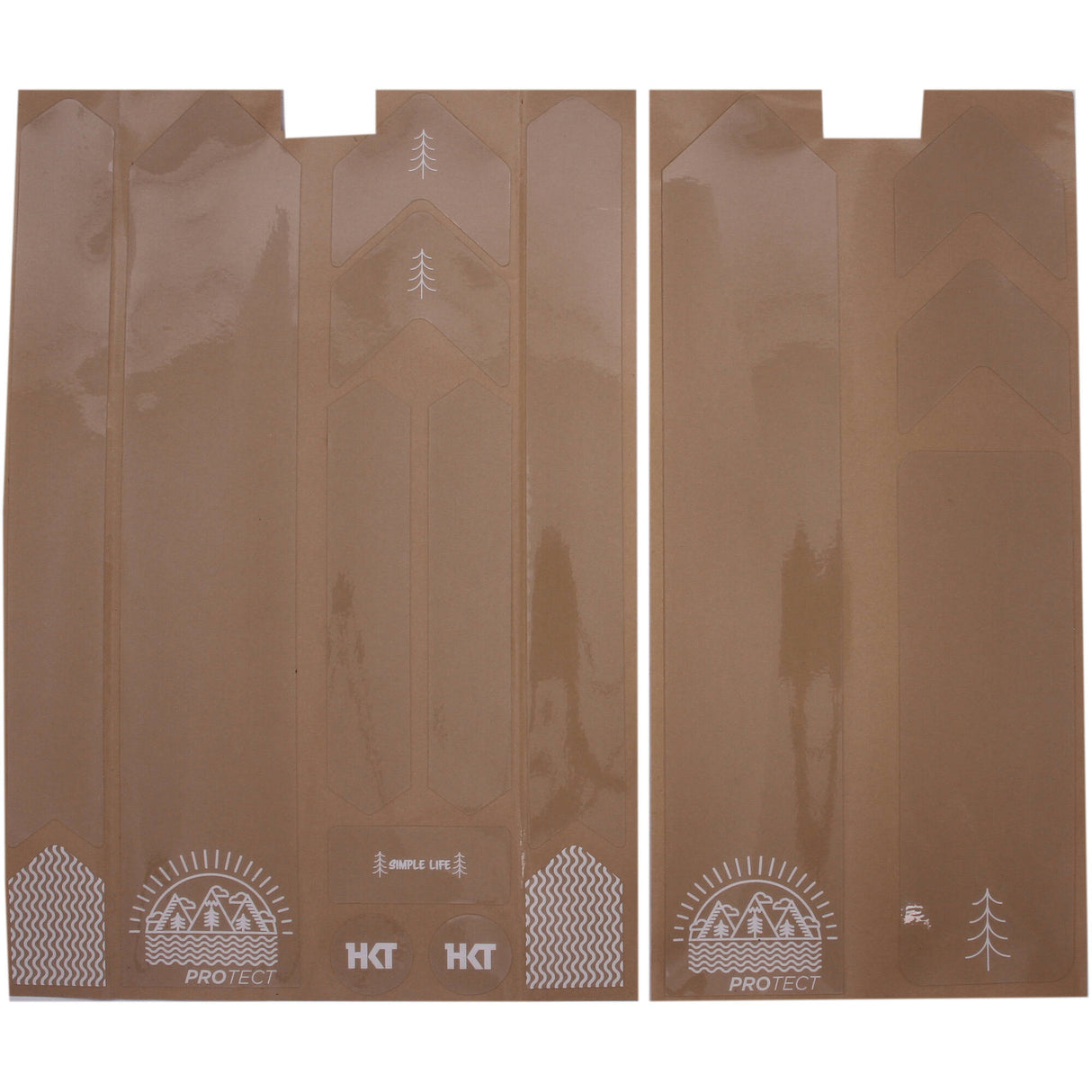 HKT XXL Simple Life Bike Protectors - White