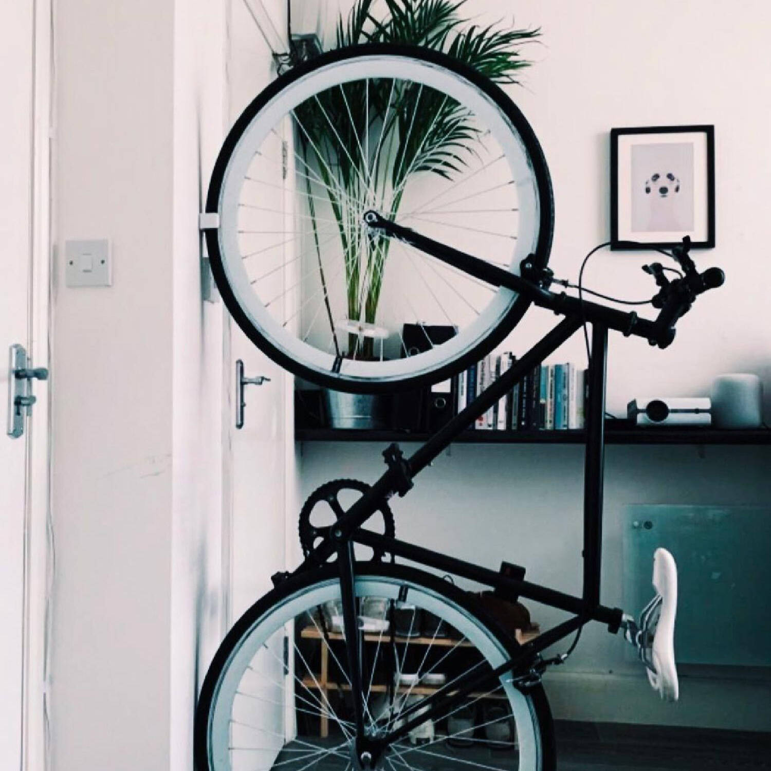Hornit Clug Hyrbid Bike Rack - White/Black MED