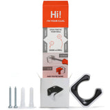 Hornit Clug MTB Bike Rack - White/Black LRG