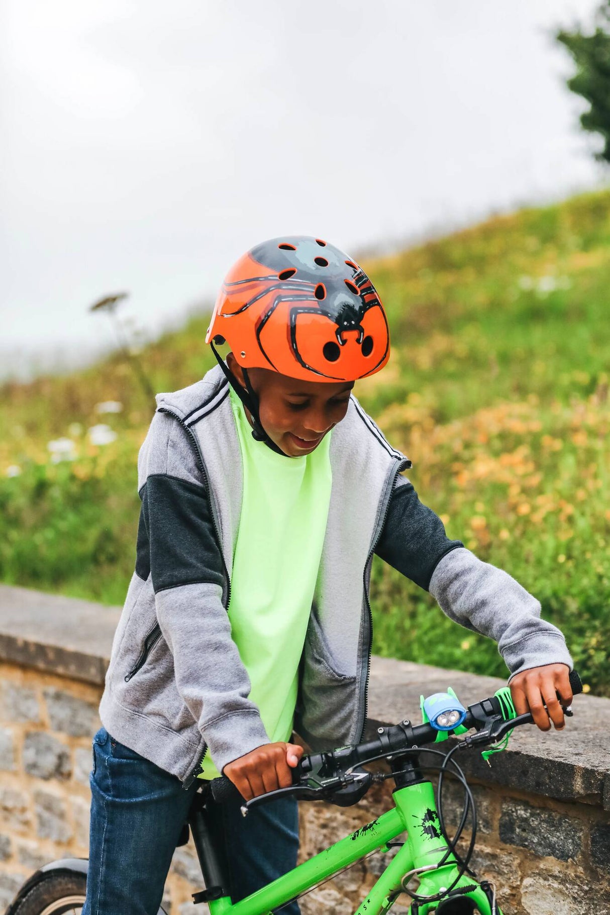 Hornit Mini Child Helmet - Spider