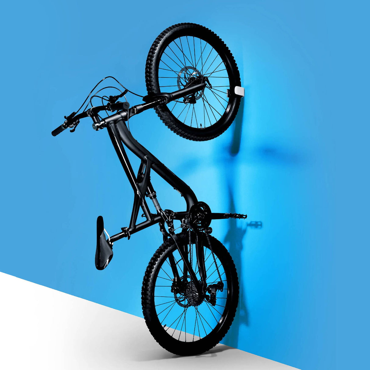 Hornit Clug MTB Bike Rack - White/Orange LRG