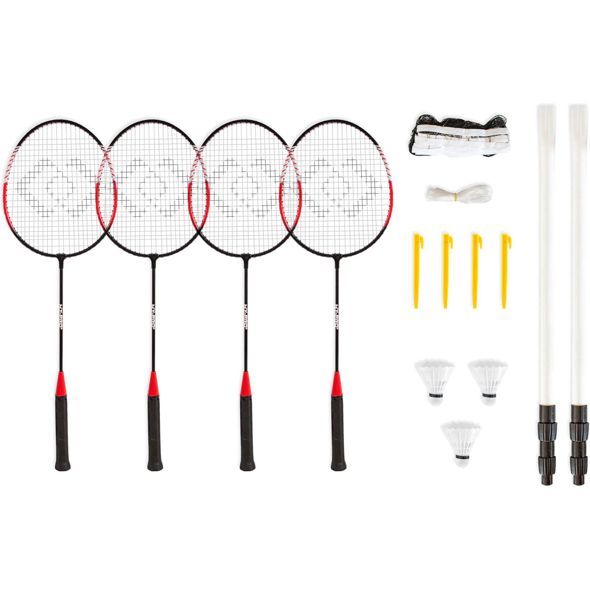 Hy-Pro 4 Person Badminton Set