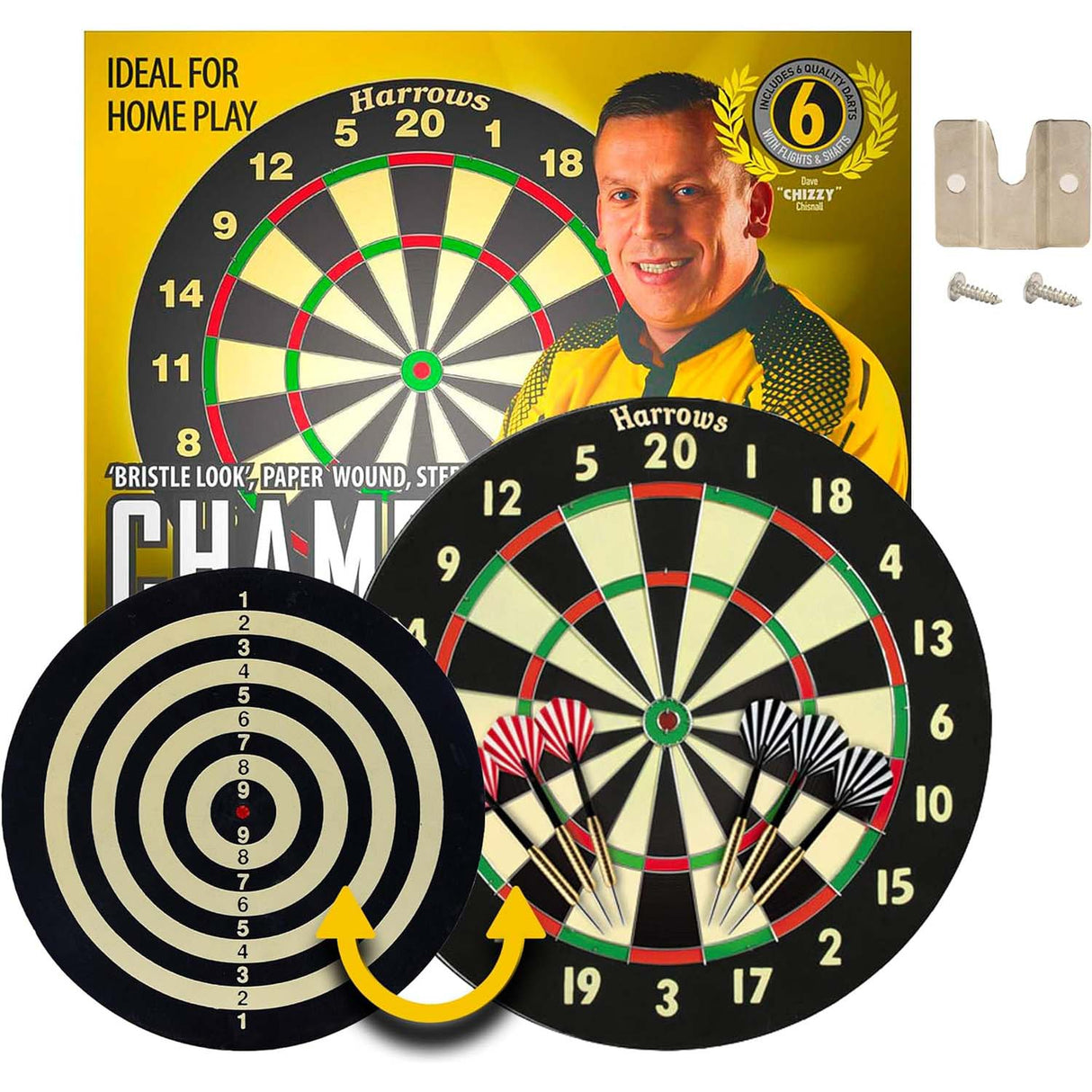 Harrows Chizzy Champion Family Dart Game