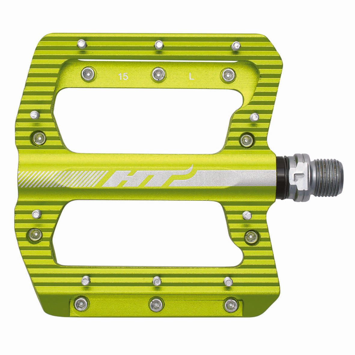 HT Pedals ANS-01 9/16'' Pedals (Pair) - Green
