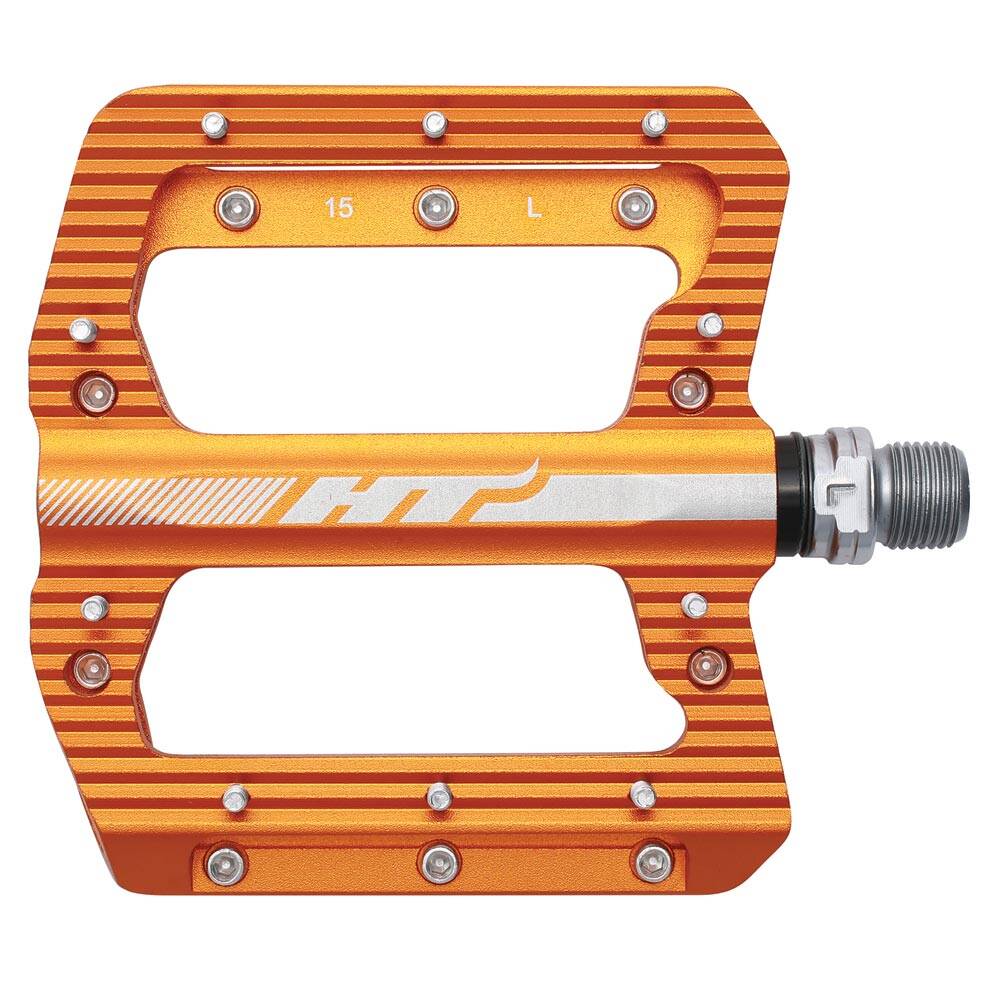 HT Pedals ANS-01 9/16'' Pedals (Pair) - Orange