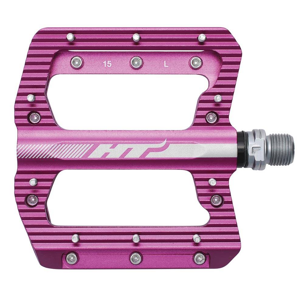 HT Pedals ANS-01 9/16'' Pedals (Pair) - Purple