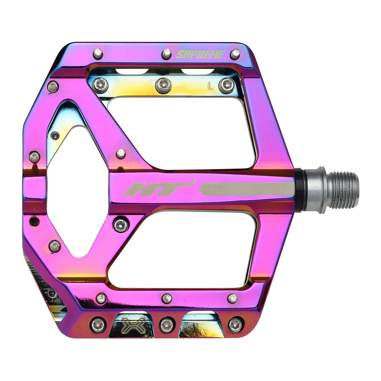 HT Pedals ANS-10 Supreme 9/16'' Pedals (Pair) - Oil Slick
