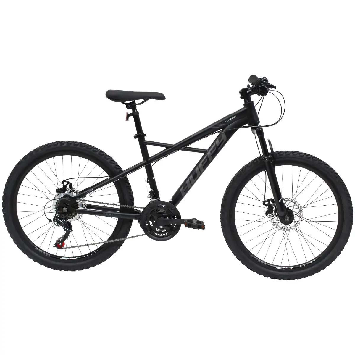 Huffy Boys Korros 24" Mountain Bike - Black