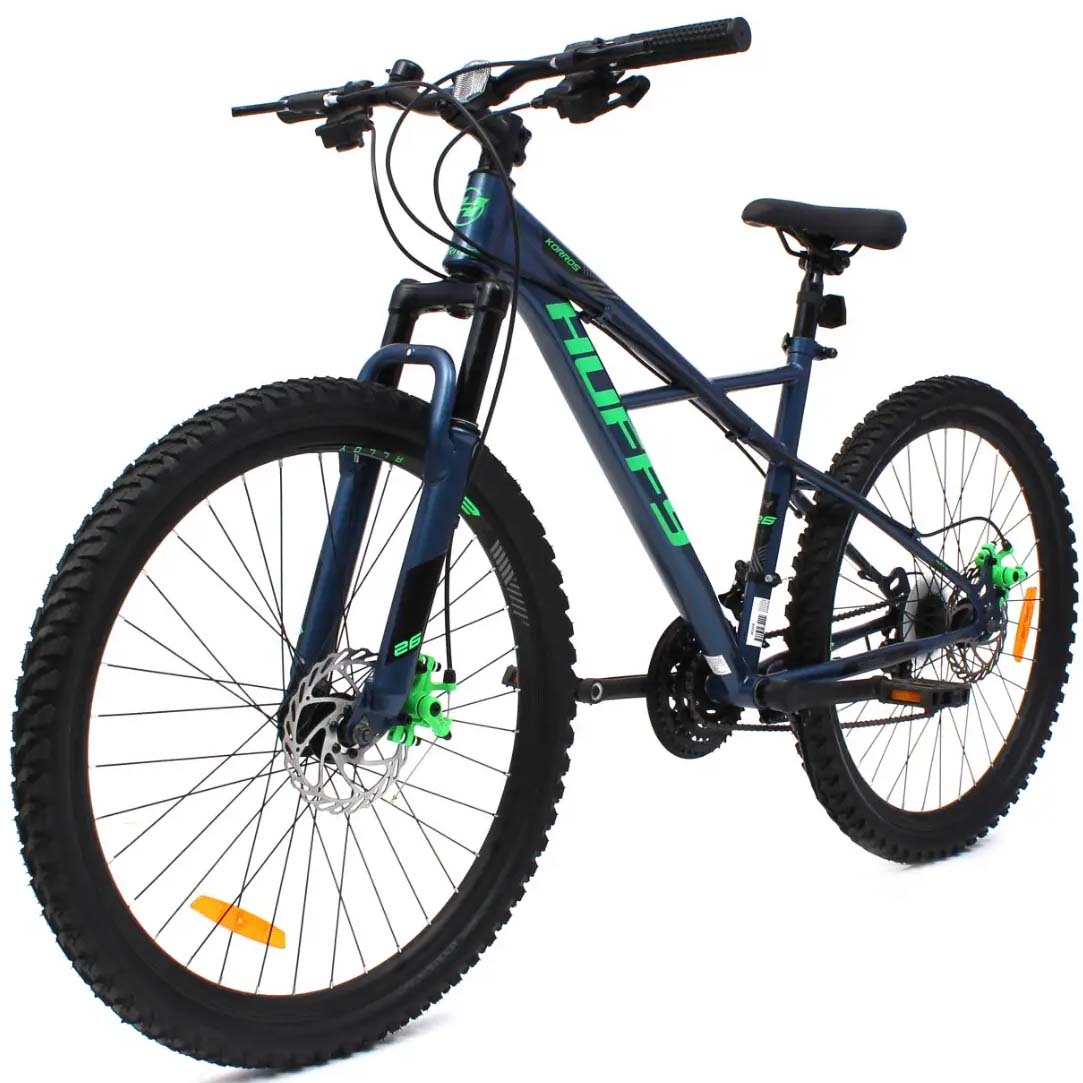 Huffy Boys Korros 26" Mountain Bike - Navy/Green