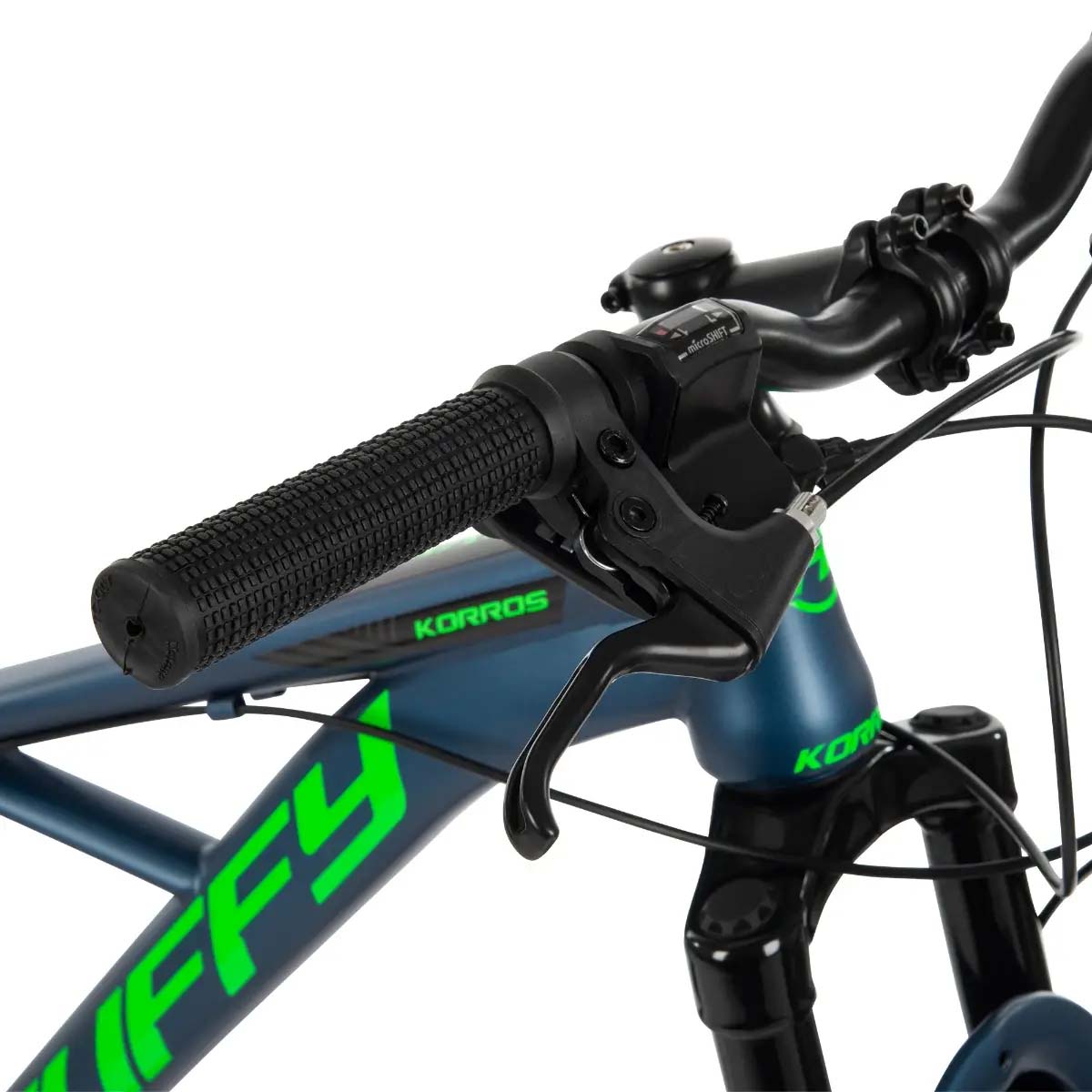 Huffy Boys Korros 26" Mountain Bike - Navy/Green