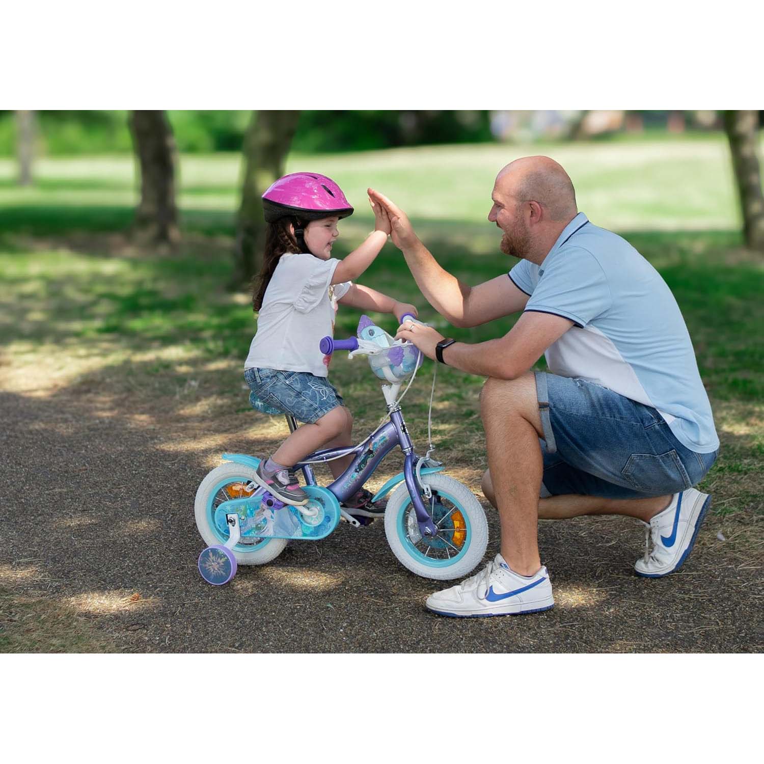 Huffy Frozen 12" Kids Bike - Purple