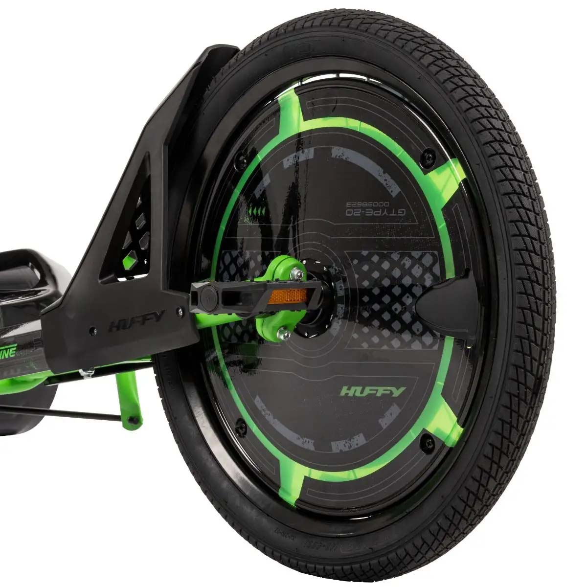 Huffy Green Machine 20" Trike - Black/Green