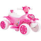 Huffy Princess Bubble 6V Electric Ride On Quad - Pink