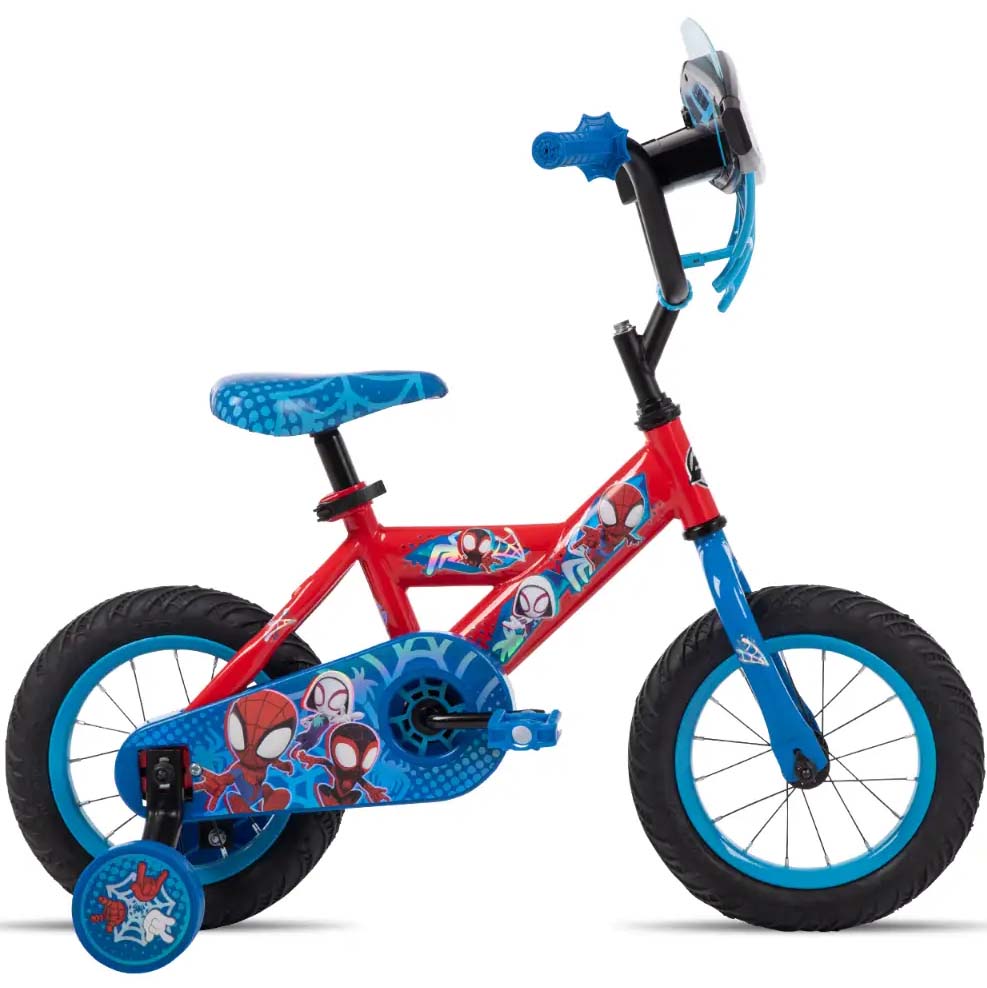 Huffy Spider-Man 12" Kids Bike - Red/Blue