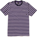 Huf Alex Stripe T Shirt - Off White