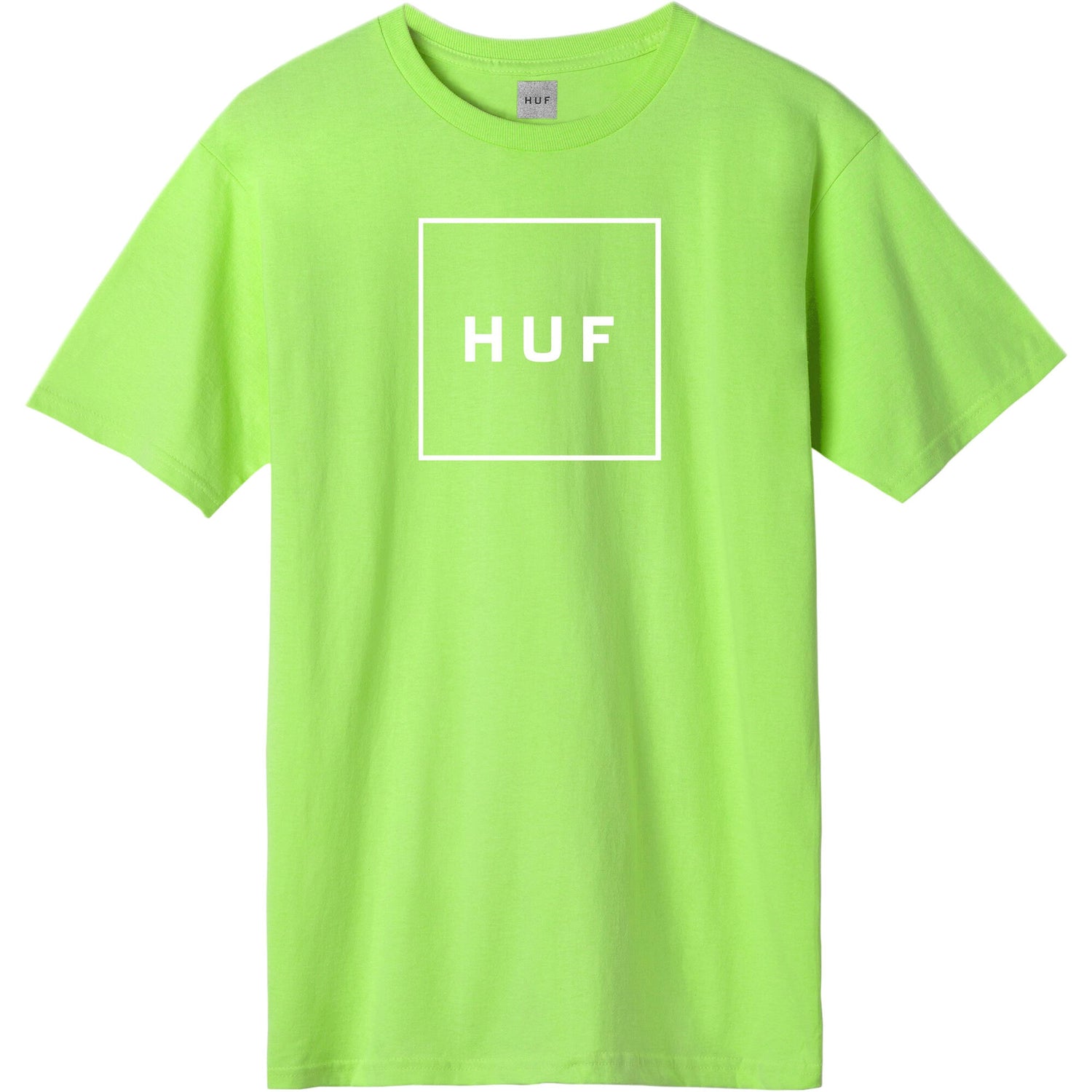 Huf Essentials Box Logo T Shirt - Huf Green MED