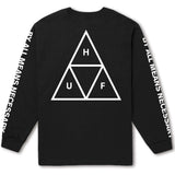 Huf Essentials TT Long Sleeve T Shirt - Black