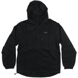 Huf Essentials Zip Shell Jacket - Black