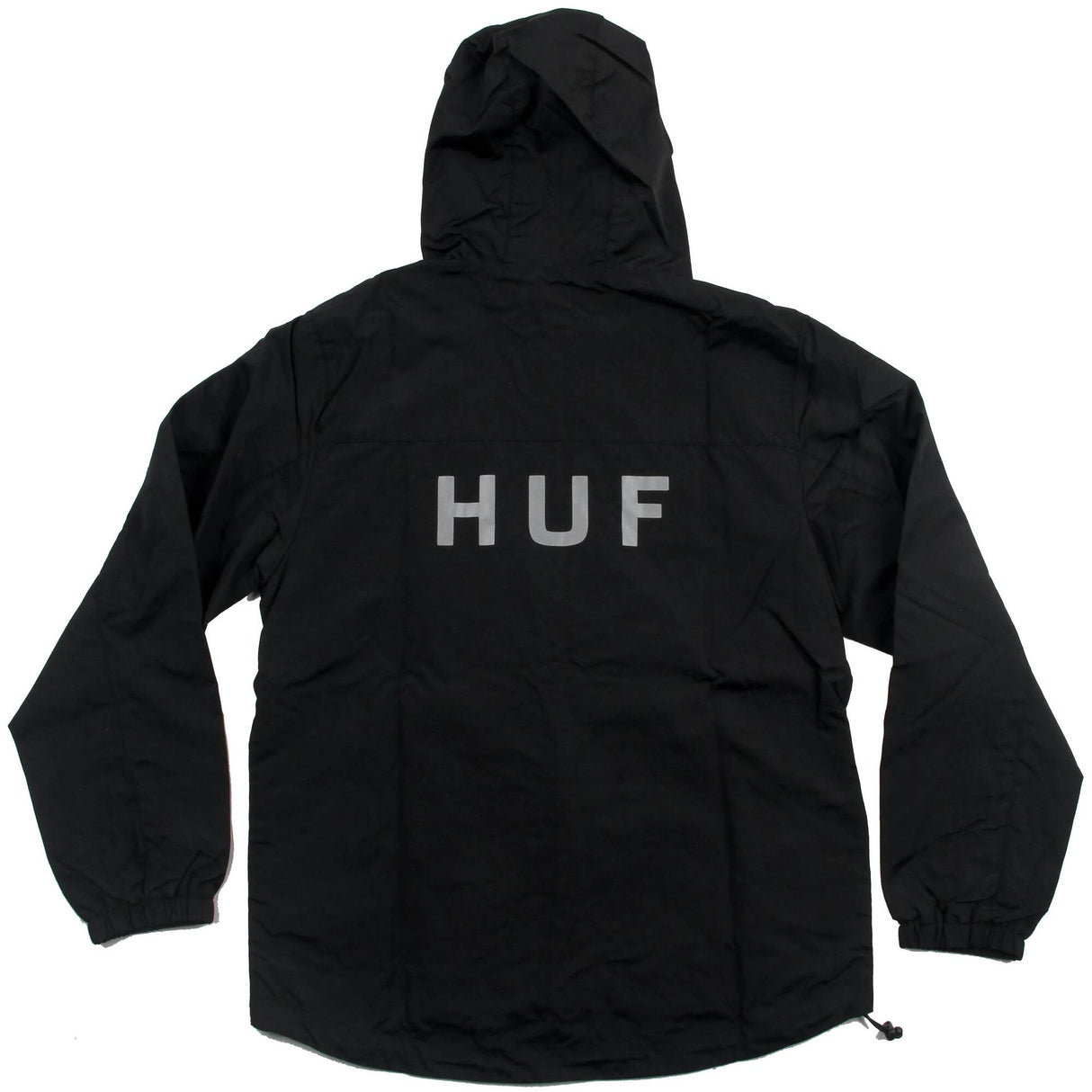 Huf Essentials Zip Shell Jacket - Black