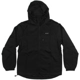 Huf Exxentials Zip Shell Jacket - Black XL