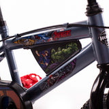 Huffy Avengers 14" Kids Bike - Grey/Red