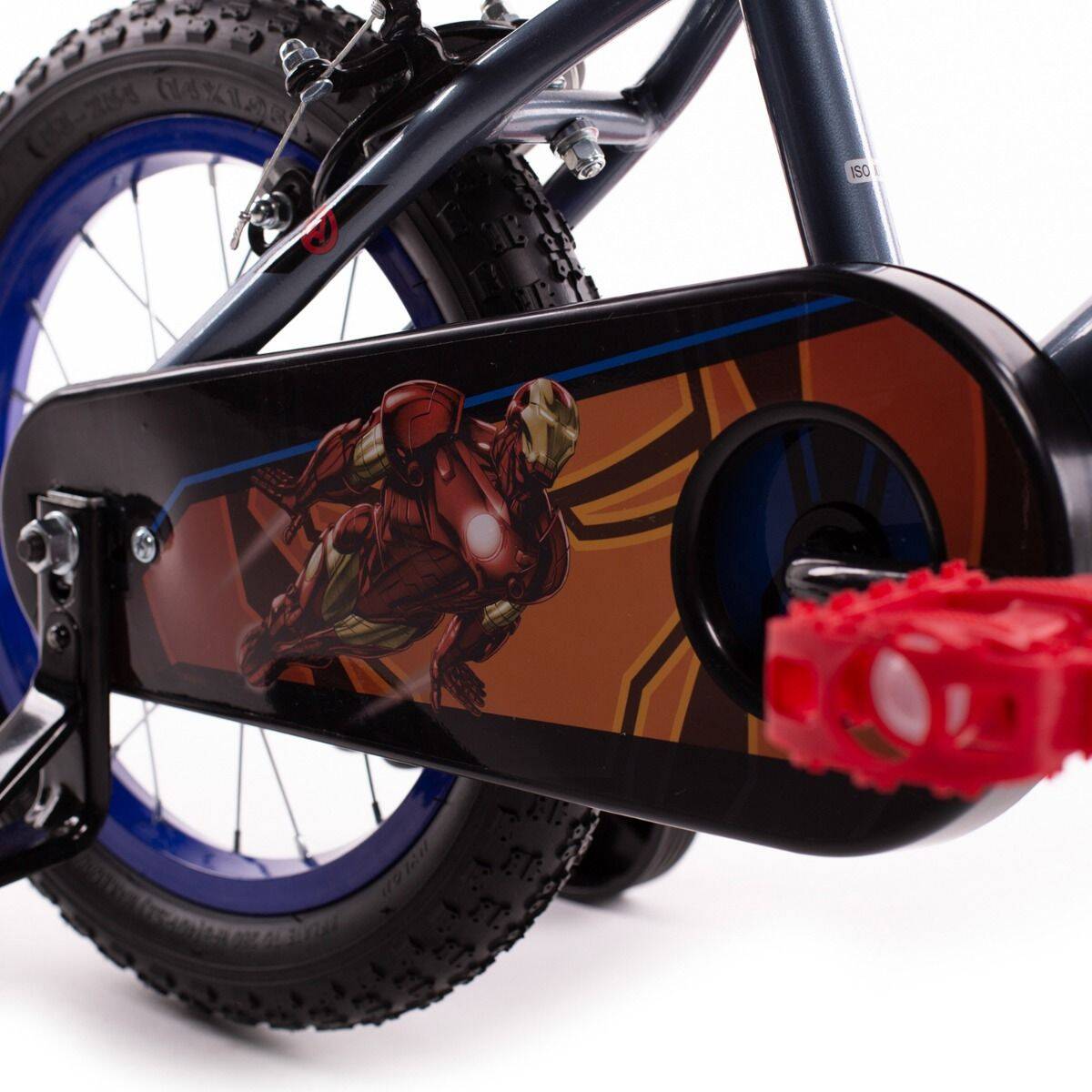 Huffy Avengers 14" Kids Bike - Grey/Red