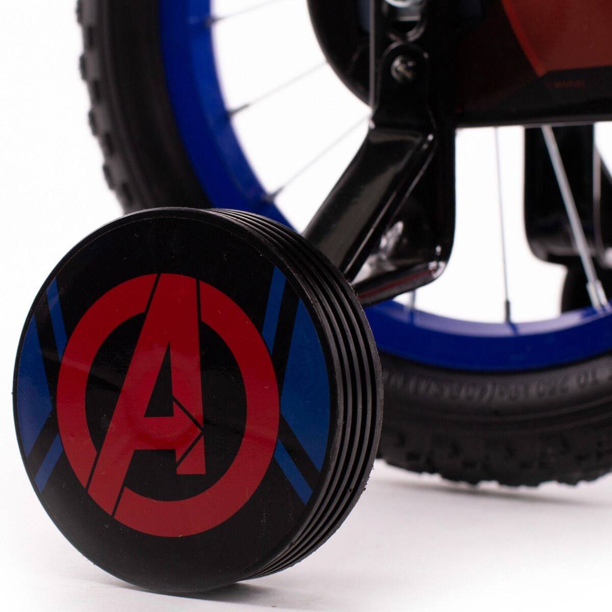 Huffy Avengers 14" Kids Bike - Grey/Red