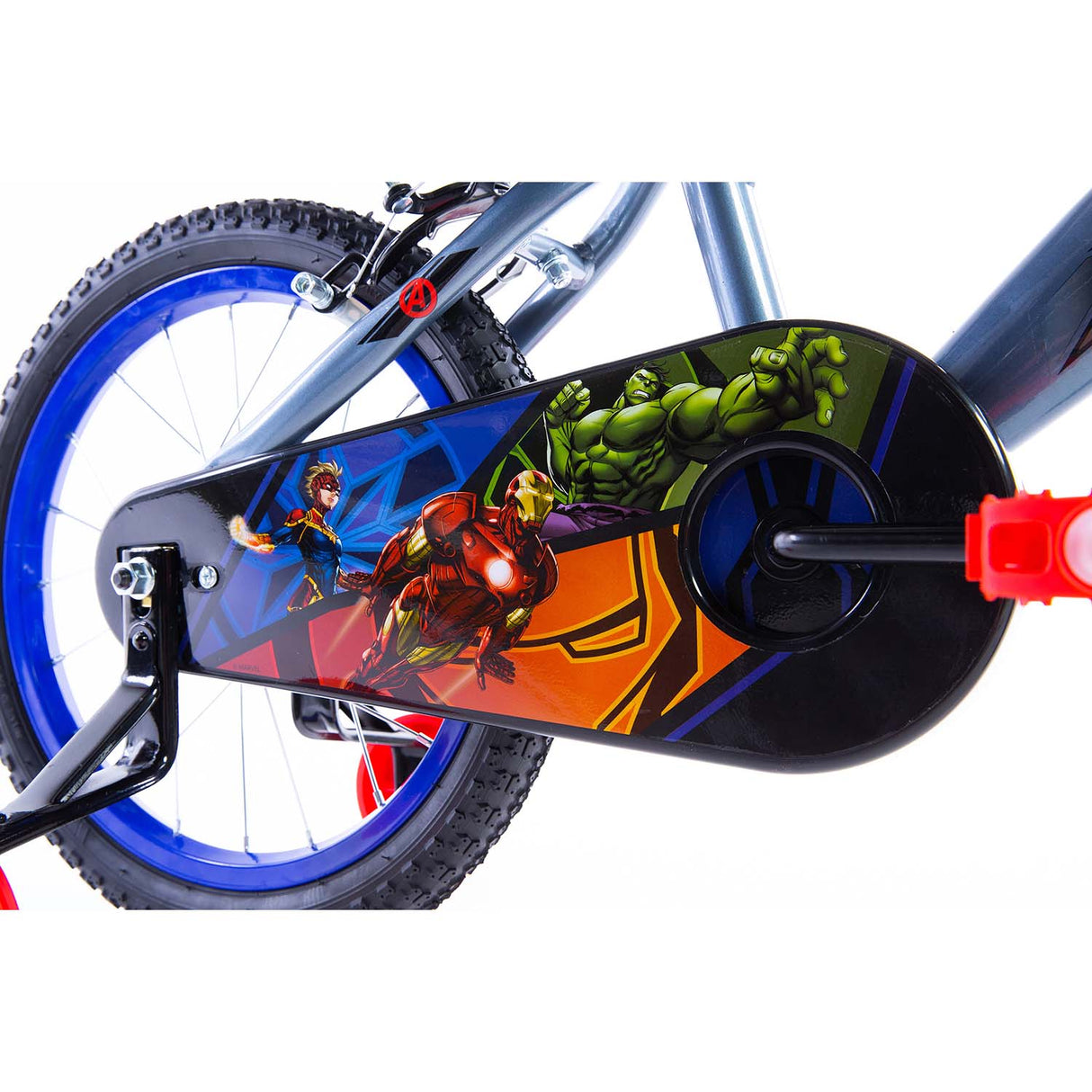 Huffy Avengers 16" Kids Bike - Grey/Red