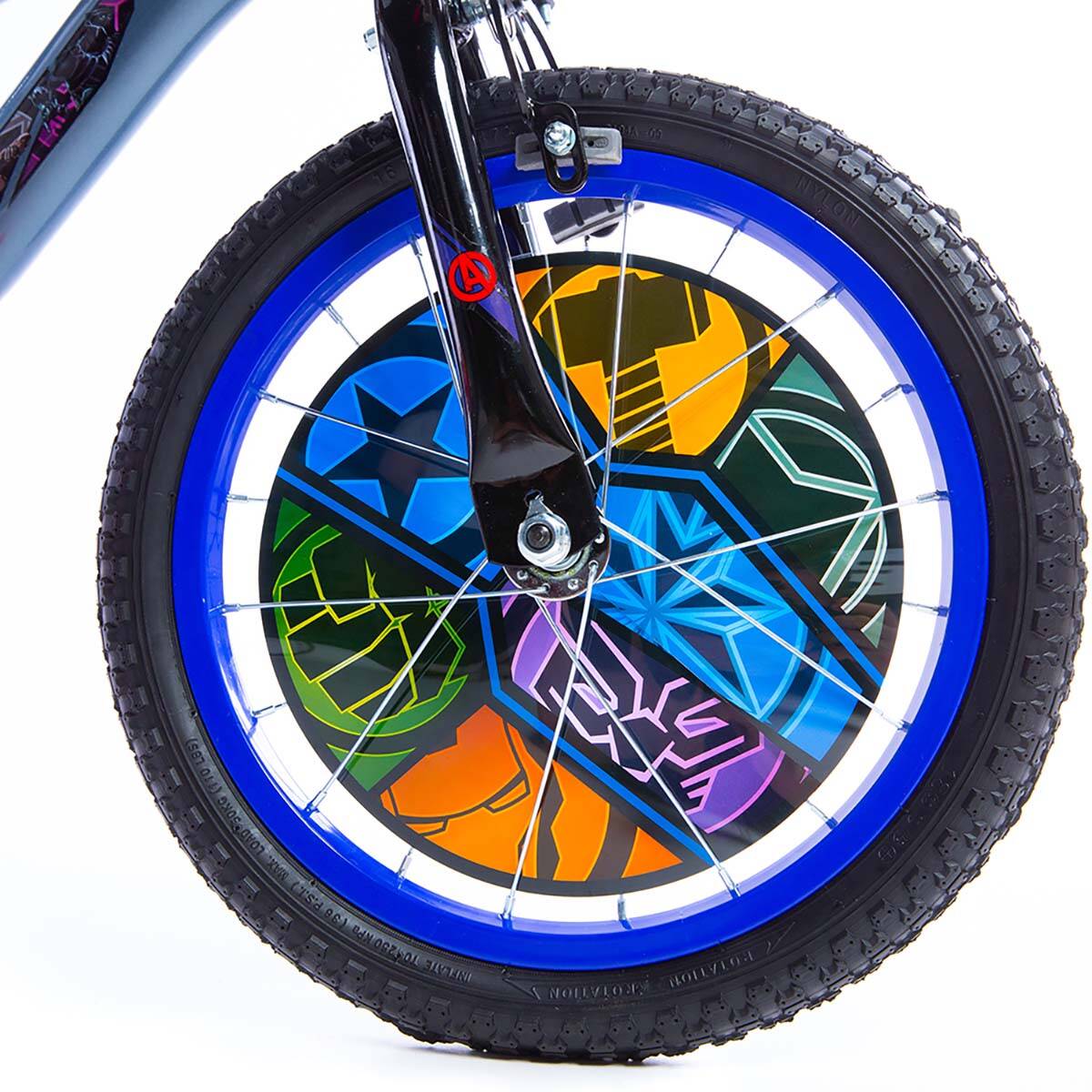 Huffy Avengers 16" Kids Bike - Grey/Red