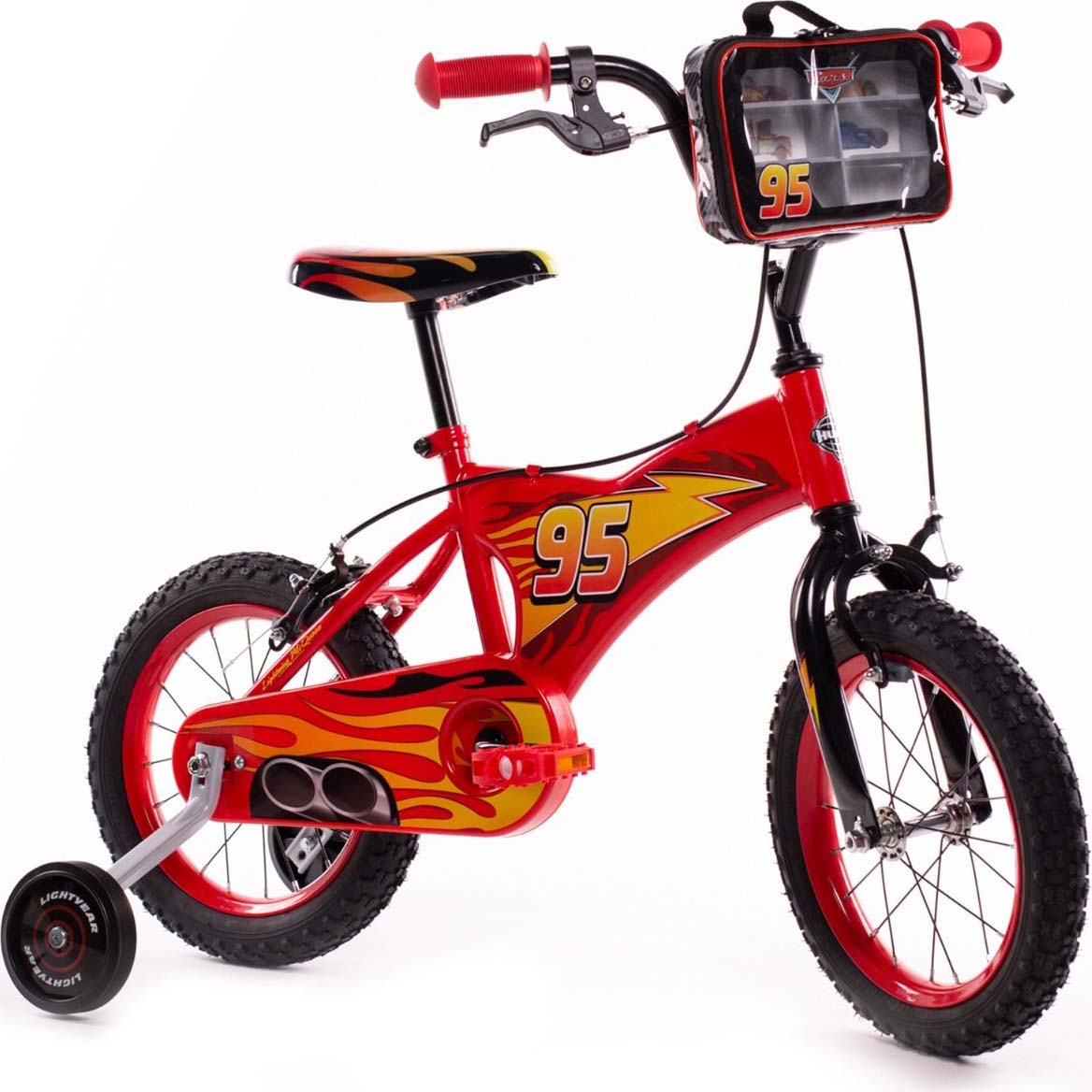 Huffy Cars 14" Kids Bike - Red