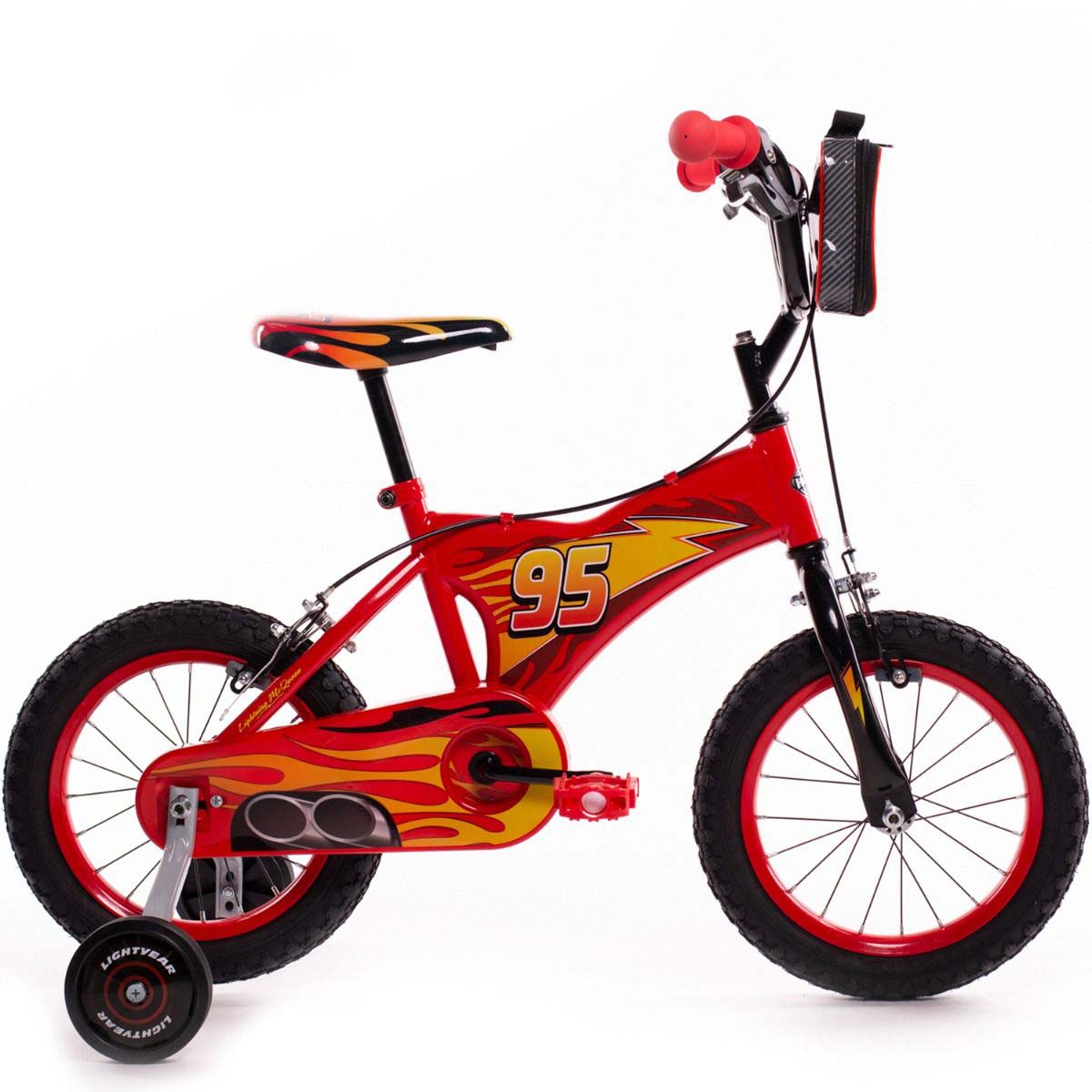 Huffy Cars 14" Kids Bike - Red