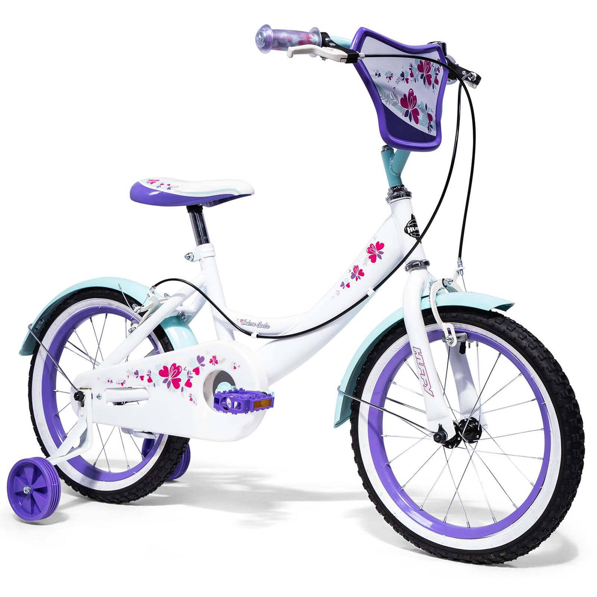 Huffy Creme Soda 16" Kids Bike - White