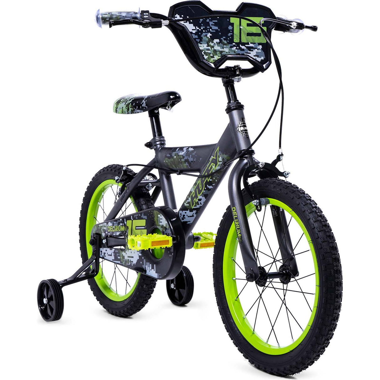 Huffy Delirium 16" Kids Bike - Matte Silver