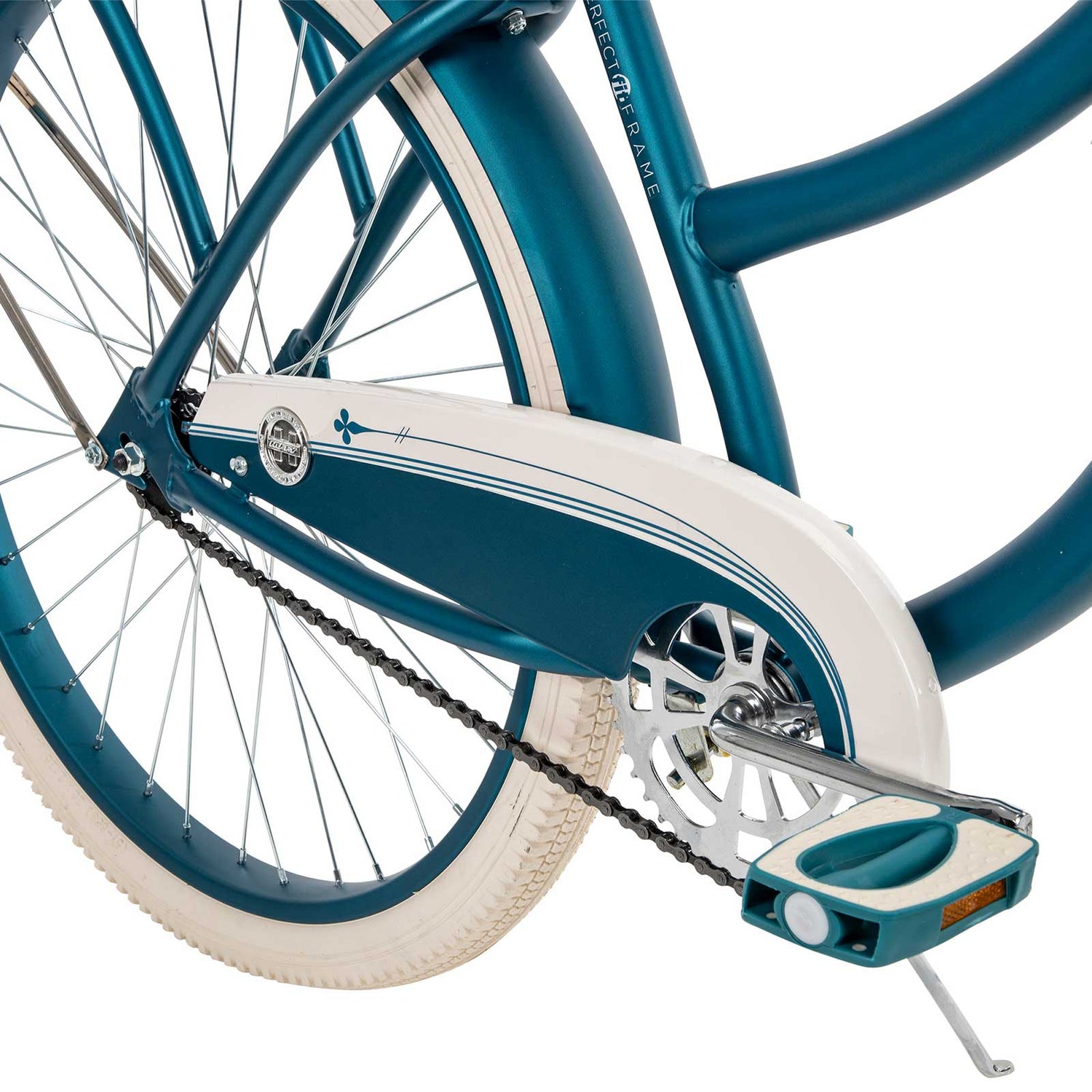 Huffy Deluxe Cruiser 26" Hybrid Bike - Matte Emerald