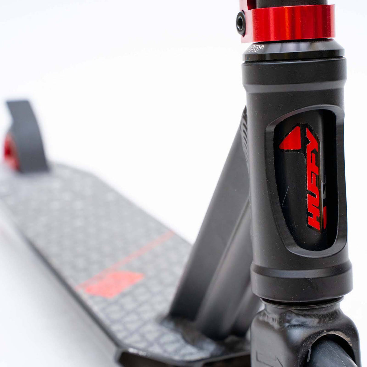 Huffy E13 Pro Elite Stunt Scooter - Red/Matte Grey