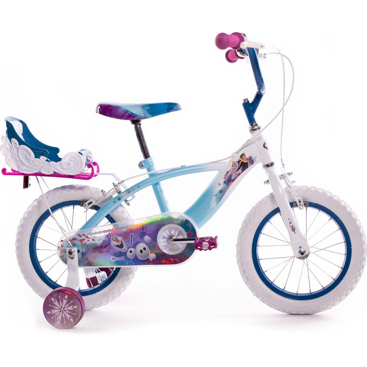 Huffy Frozen 14" Kids Bike - Blue