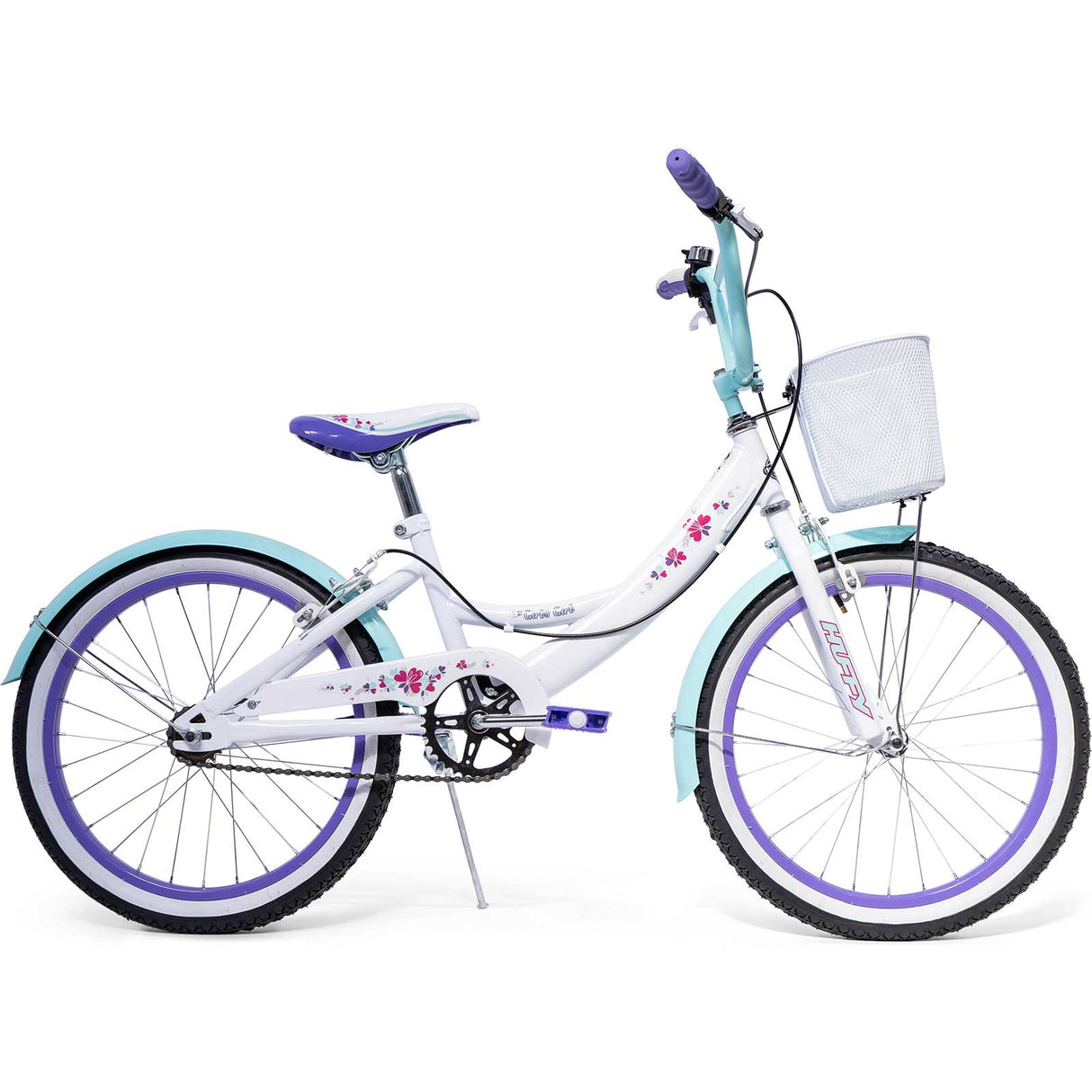 Huffy Girly Girl 20" Kids Bike - White