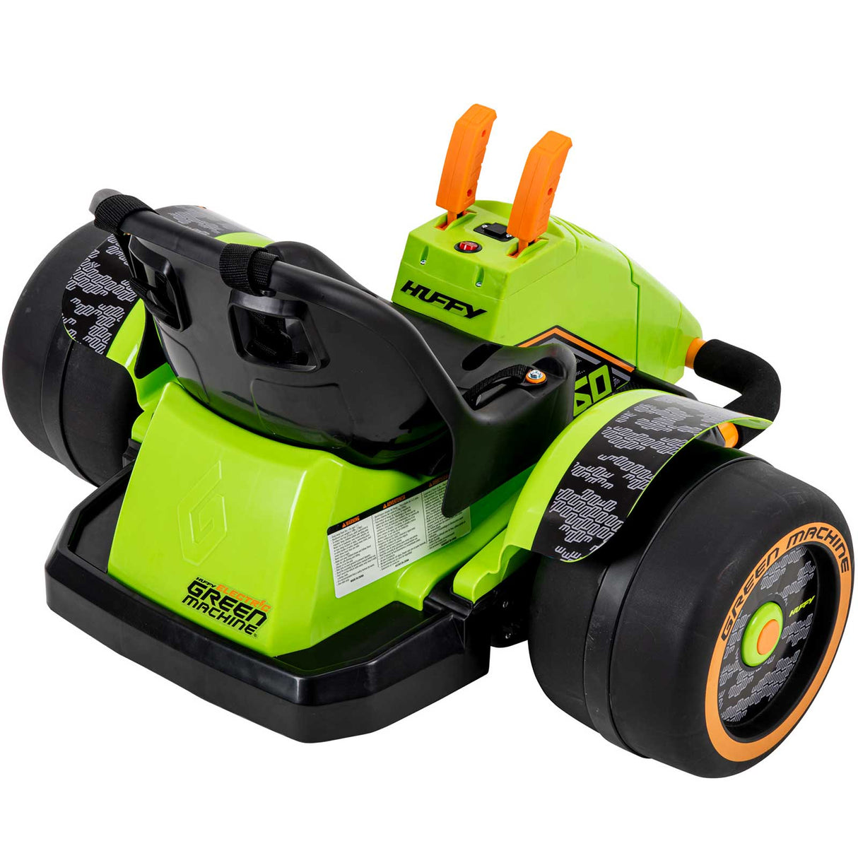 Huffy Green Machine 360 6v Electric Ride On - Black/Lime