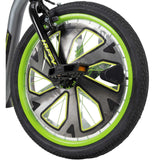 Huffy Green Machine Trike - Black/Lime