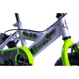 Huffy Lightyear 12" Kids Bike - Silver Green