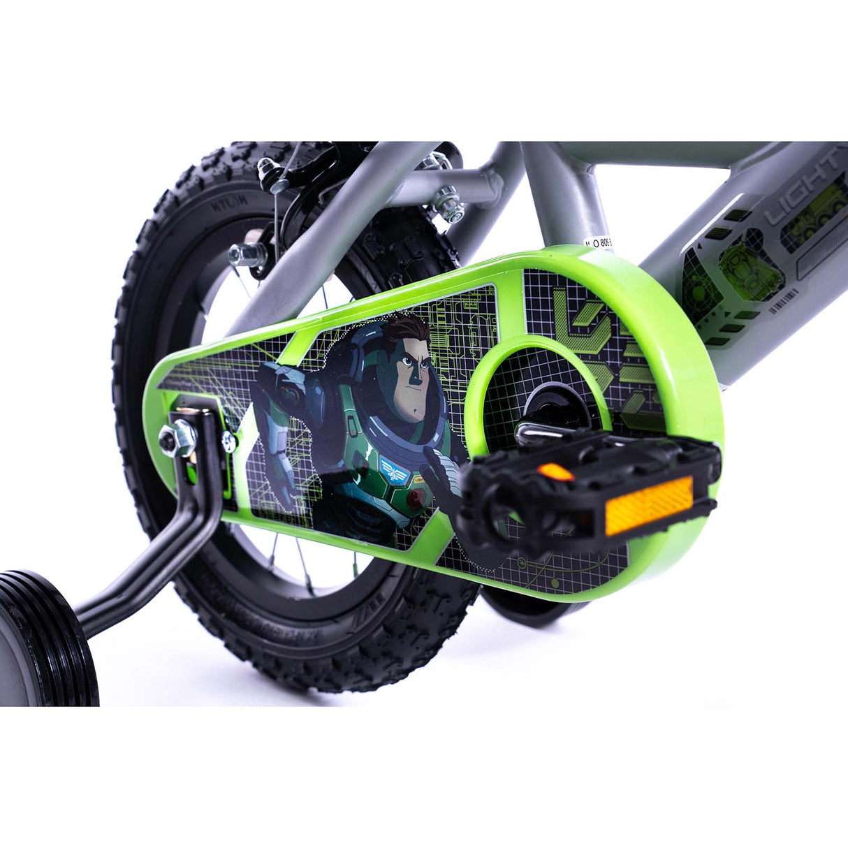 Huffy Lightyear 12" Kids Bike - Silver Green