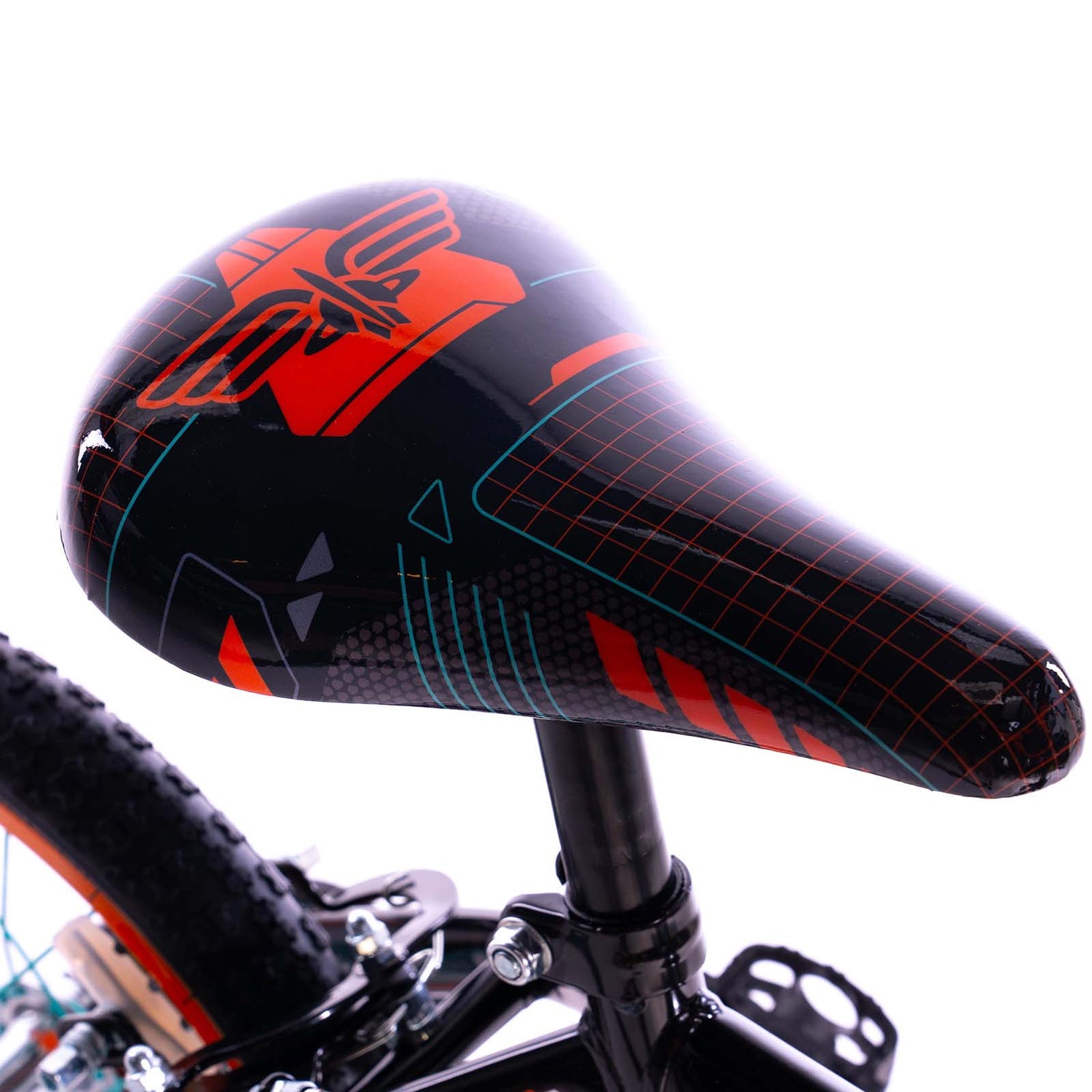 Huffy Lightyear 16" Kids Bike - Black/Orange